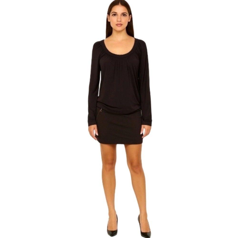 Ted Baker‎ London Silk Blend Brown Mini Dress Women's Size 4